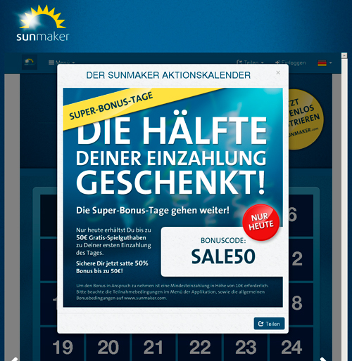 golden sevens $ 1 Kaution